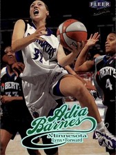 1999 Ultra WNBA #46 Adia Barnes Rookie Arizona Wildcats SMU Mustangs