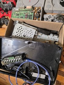 HUGE LOT of Various PlayStation Consoles and Controllers Parts Or Repair As-Is