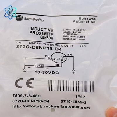 1PC NEW FITS Allen Bradley 872C-D8NP18-D4 Proximity Switch Sensor Fast delivery