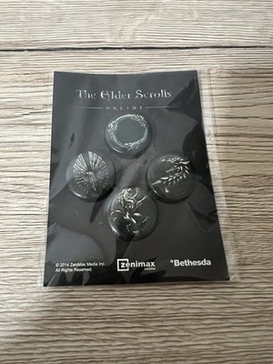 The Elder Scrolls Online - Buttons - Pins - Bethesda - 2014 - Zemimax - NEU