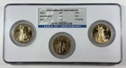 2006-W $50 American Gold Eagle NGC MS/RP/PF70 1 oz Coins 20TH ANNIV 3 PCS SET