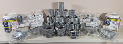 Sigma Emt Conuit Couplings Clamps 1/2'', 3/4'', 1''