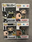 Funko Pop! DC : Lot Of 4 Superman 1127/402, Green Lantern 400, Black Lantern 68
