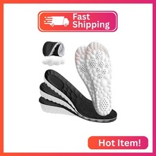 4D Cloud Height Increase Insoles for Men Wowen - Cloud Tech Insole, Soft Memory