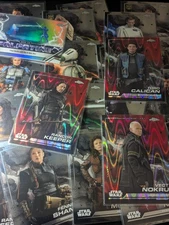 2024 Topps Chrome Star Wars - Base, Insert & Parallel Cards - Pick From List