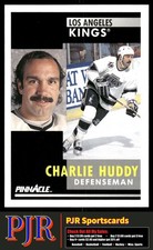 Charlie Huddy 1991-92 Pinnacle #225 Los Angeles Kings
