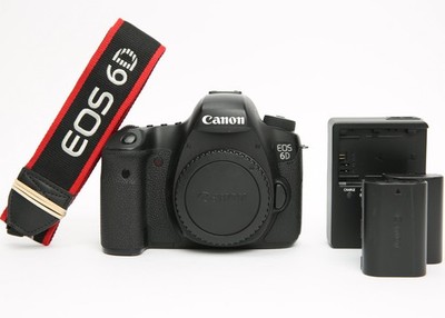 Canon EOS 6D DSLR Camera (Body Only) 20.2MP Full-Frame - 179180 Shutter Count