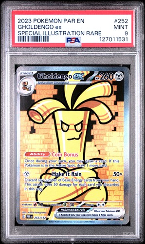 Gholdengo ex graded PSA 9 for sale on eBay