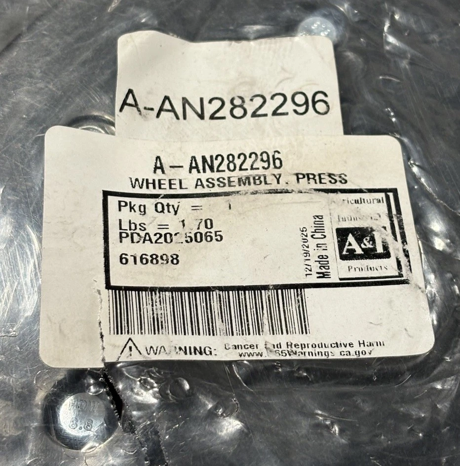 A&I Products AN282296 Seed Opener Press Wheel Assembly photo 3