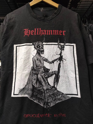 Vintage Hellhammer Apocalyptic Raids Shirt Unisex Concert S to 5XL DO378