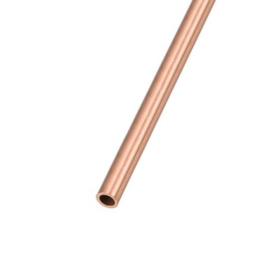 Copper Tube (5.5mm OD x 1mm Wall T x 300mm L), Straight Tubing