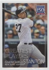 2019 Update 150 Years of Professional Baseball Black /299 Giancarlo Stanton n1u