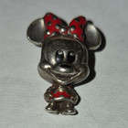 ALE, Disney Minnie Mouse Silver Tone Charm Bead with Red Bow & Dress — photo 1