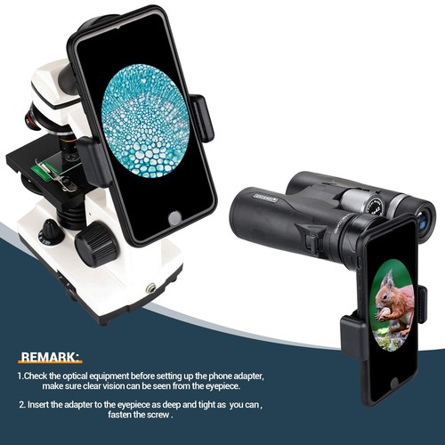 Universal Cell Phone Adapter Compatible with Binocular Monocular Spotting Scope - Photo 6 sur 9