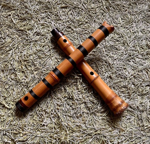 SOLD 35% OFF  XMAS SALE 2.1 JIARI SHAKUHACHI BAMBOO FLUTE TENSEI Line Perry Yung
