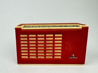 Siemens RT 10 Pocket Super Transistor Radio Pocket Radio Rarity Collectors