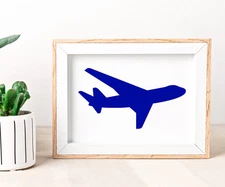 Airplane Stencil - Art and Wall Stencil