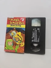 VHS The Magic School Bus - Blows Its Top (VHS, 1996) Scholastic 