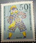 Lot "AB" Set of 4 1970 WOHLFAHRTSMARKE German Puppet stamps MINT never hinged   — photo 6
