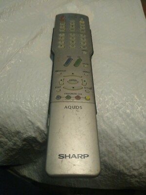 Fastshipping  Sharp Aquos GA331WJSA Remote Control see item description