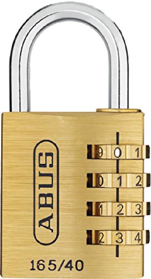 Abus Lucchetto Ottone 40mm 165/40 | Eleganza e Sicurezza Combinazione