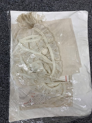 Vintage 1988 The Creative Circle Cross Stitch Embroidery Kit Pillow #0465 - Imagen 6 de 6