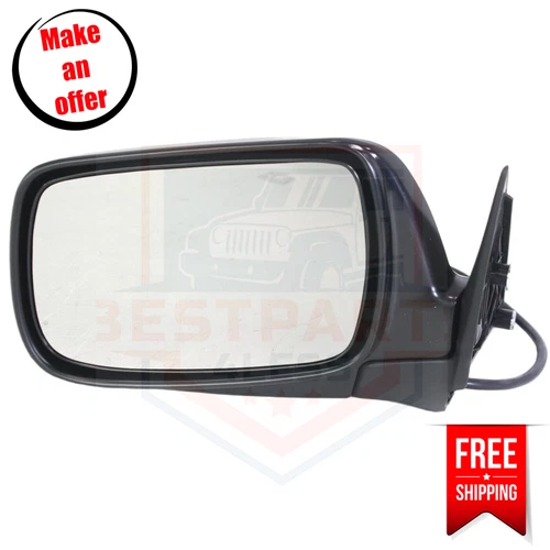 Kool Vue SU17EL Mirror Power Glass Left Side for 2000-2004 Subaru Outback