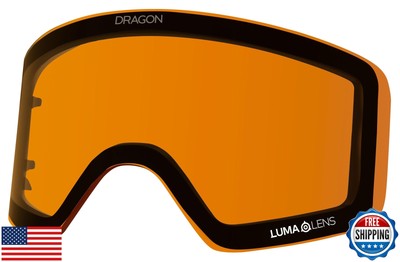 Dragon Unisex NFX MAG Snow Goggle Replacement Lens - Lumalens Amber