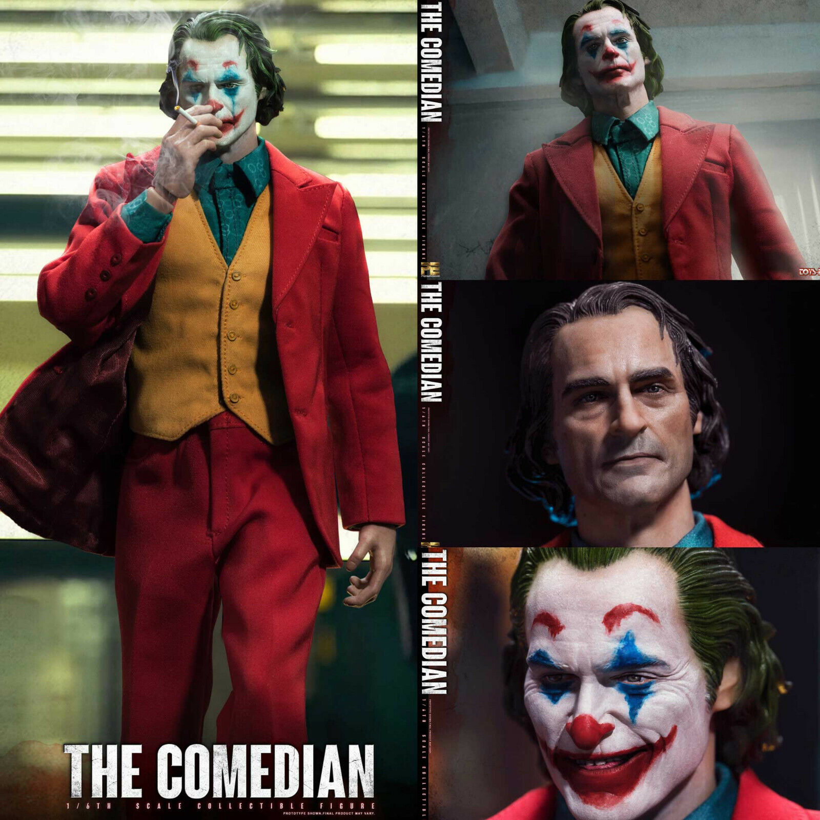 TOYS ERA PE004 1/6 Joaquin Phoenix The Joker The Comedian Action Figures New