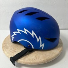 Razor Blue/White Multi-Sport Youth Unisex Helmet, Size Medium