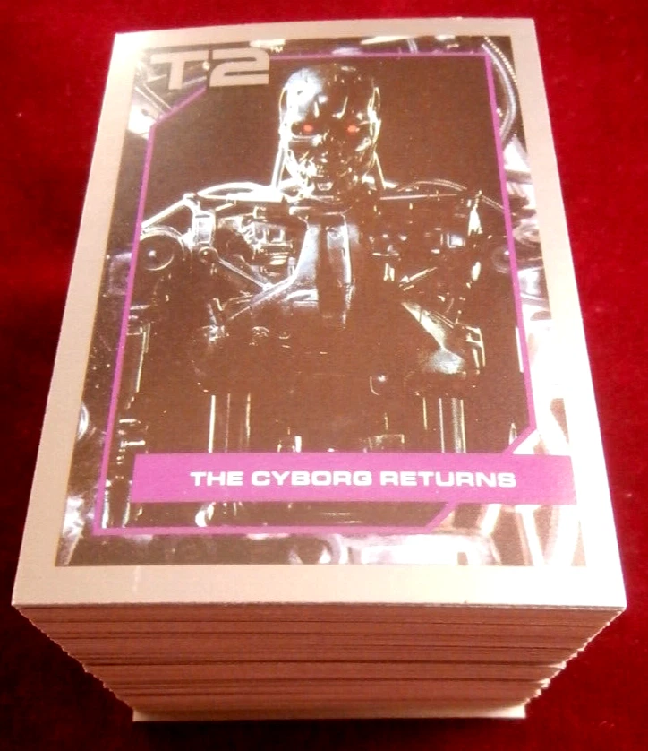 TERMINATOR: JUDGMENT DAY, T2 - Complete VINTAGE Base Set (140 Cards), Impel 1991 - Image 2 of 4