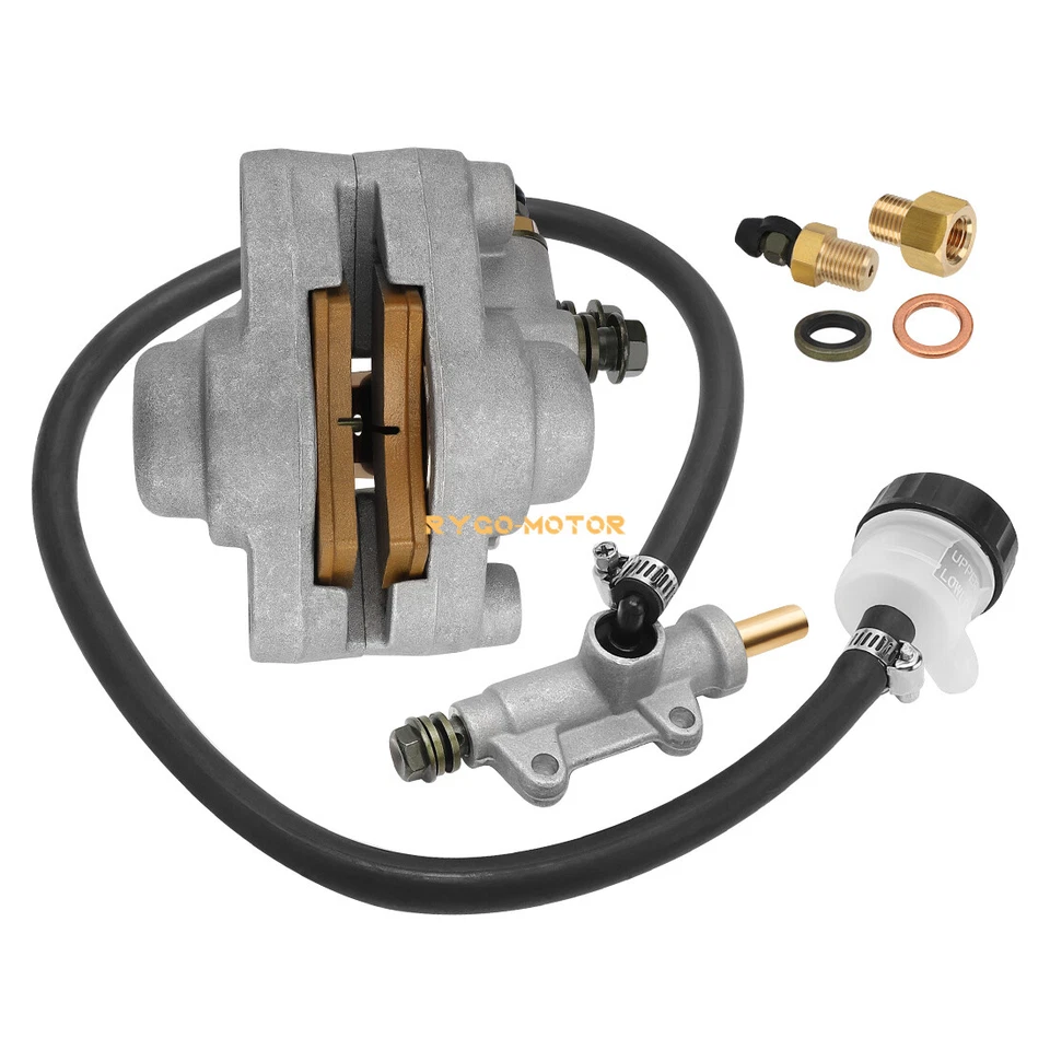 Pinza de freno trasera y cilindro maestro para Polaris Trail Blazer 250 400 1999-2004 Foto 4 de 4