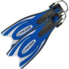 Cressi Frog Plus Fins - Blue / SM