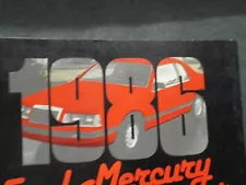 Shop Manual DIY 1986 Ford Thunderbird Turbo Coupe Mercury Cougar Grand Marquis