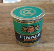 DDR Zigarren Blechdose  FINALE BRASIL VEB Tabak Nordhausen 