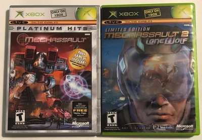 新品未開封 アジア版 mech assault メックアサルト 初代xbox