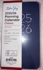 2025-2026 Blue Sky Ashlyn Navy Monthly Planne...