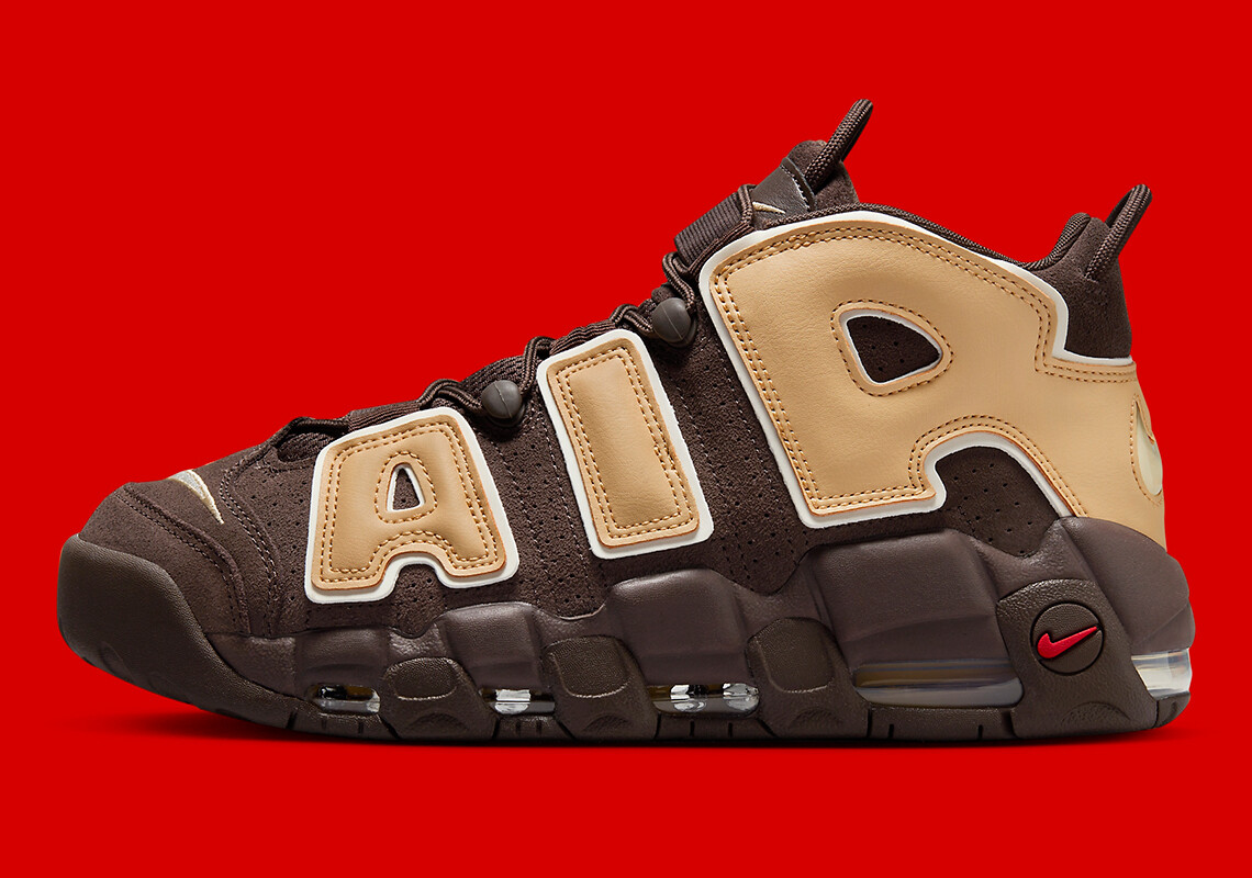 Nike Air More Uptempo 96 Коричневый в стиле барокко, кунжут, Бледная слоновая кость FB8883-200 sz 11 Мужские