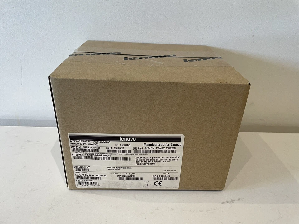 46W4365 (SR1A8) Xeon Processor E5-2650 v2 8C 2.6GHz 20MB Cache 95W for x3650M4 - Image 2 of 3