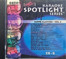 SC8850 MOVIE MADNESS    SOUND CHOICE KARAOKE CDG LOT WA