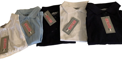 Genuine School Uniform Assorted Girls Shirts, 5 Pack, Large (6X)