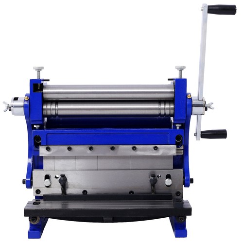 Sheet Metal Brake 12 in Shear Press Brake 20-Gauge Capacity Slip Roll Machine - Picture 9 of 11