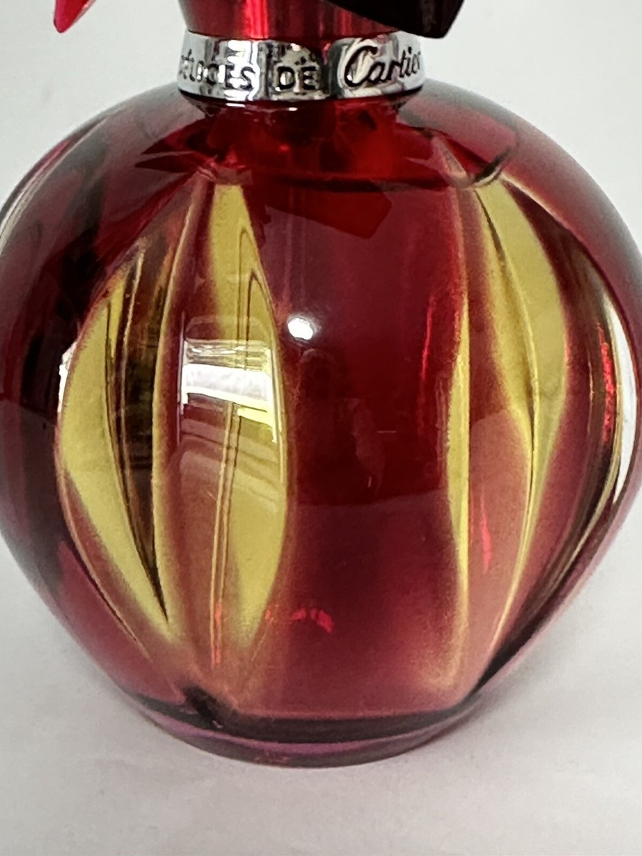 DELICES DE CARTIER 3.4 OZ EAU DE PARFUM New Collectible Vintage