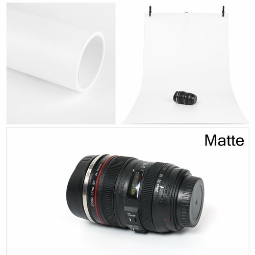60x130cm PVC Washable White Matte Glossy Background Photography Studio Backdrop - Picture 5 of 9