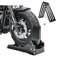 Set Motorradwippe + Auffahrrampe FüR Ducati Multistrada 1200 Enduro SW14