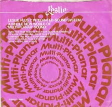 Unknown Artist - Leslie Plus 2 Integrated Sound System: A Whole New World Of "Mu