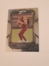 2022 Prizm Football Sam Howell Base Rookie Card RC #306 Washington Commanders