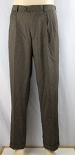 NEW Axist No Iron Premium Performance Fabric Pleated Men's Dress Pants 36/32