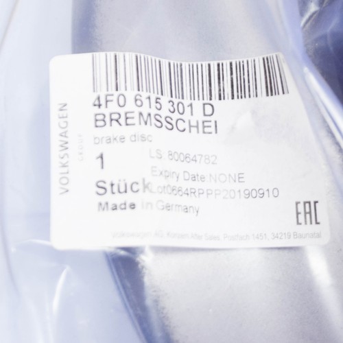 AUDI A6 C6 Front Side Brake Disc 4F0615301D NEW GENUINE - Picture 6 of 7