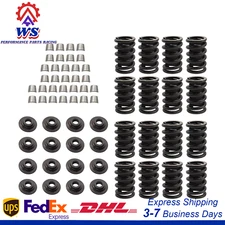 New Z28 Style Valve Spring Retainer & Lock Set For Chevrolet 400 350 327 307 305